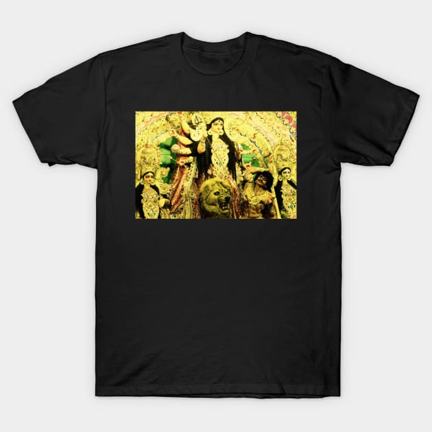 Hindu Deity Goddess T-Shirt by mariasshop